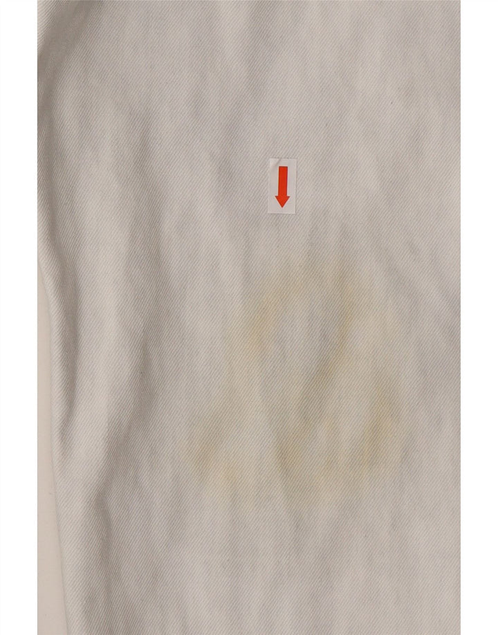ARMANI Mens Slim Jeans W34 L33 White Cotton Vintage Armani and Second-Hand Armani from Messina Hembry 