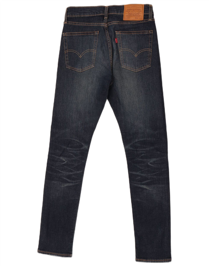 Мужские джинсы скинни Levi's 510 W28 L32 синие, хлопок