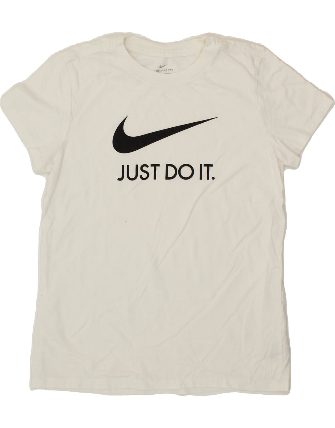 NIKE Mens Graphic T-Shirt Top Small White Cotton Vintage Nike and Second-Hand Nike from Messina Hembry 