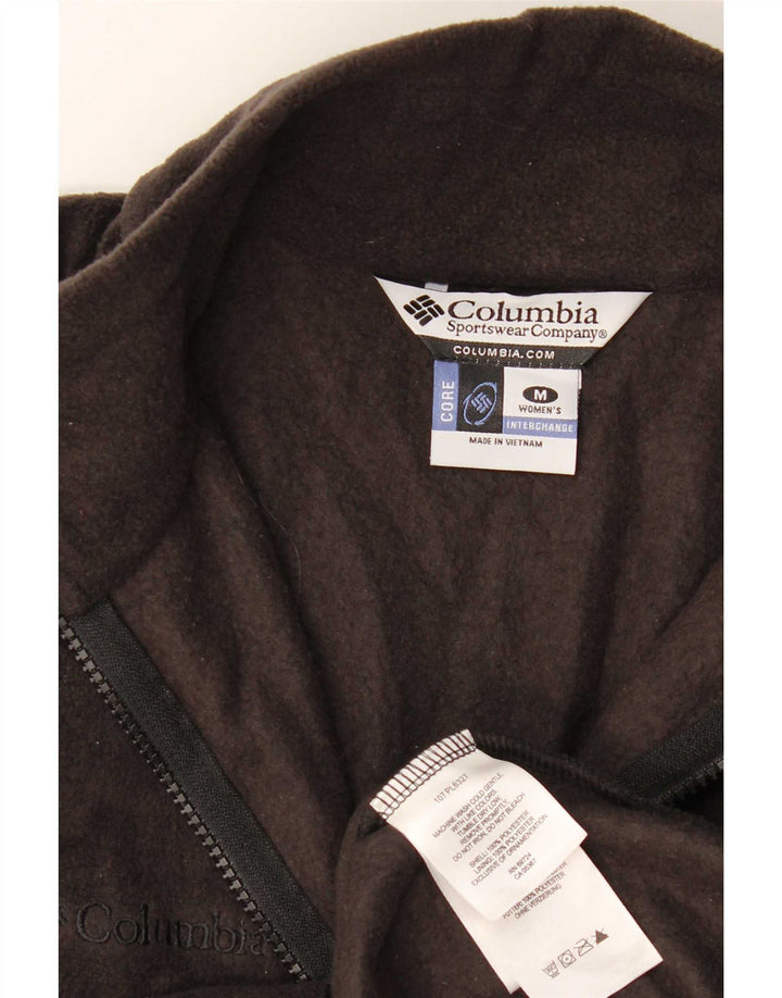 Женская флисовая куртка Columbia UK 14, средний черный полиэстер, спортивная