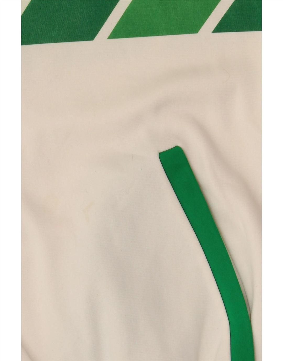 Винтажный мужской спортивный костюм, верхняя куртка 2XL, белый нейлон с цветными блоками