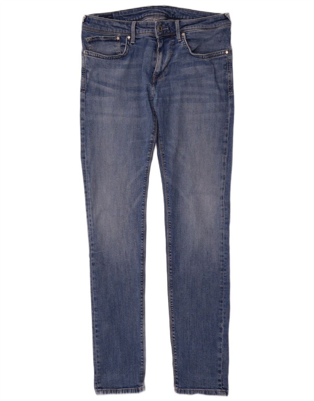PEPE Jeans Женские узкие джинсы W34 L34 Синие