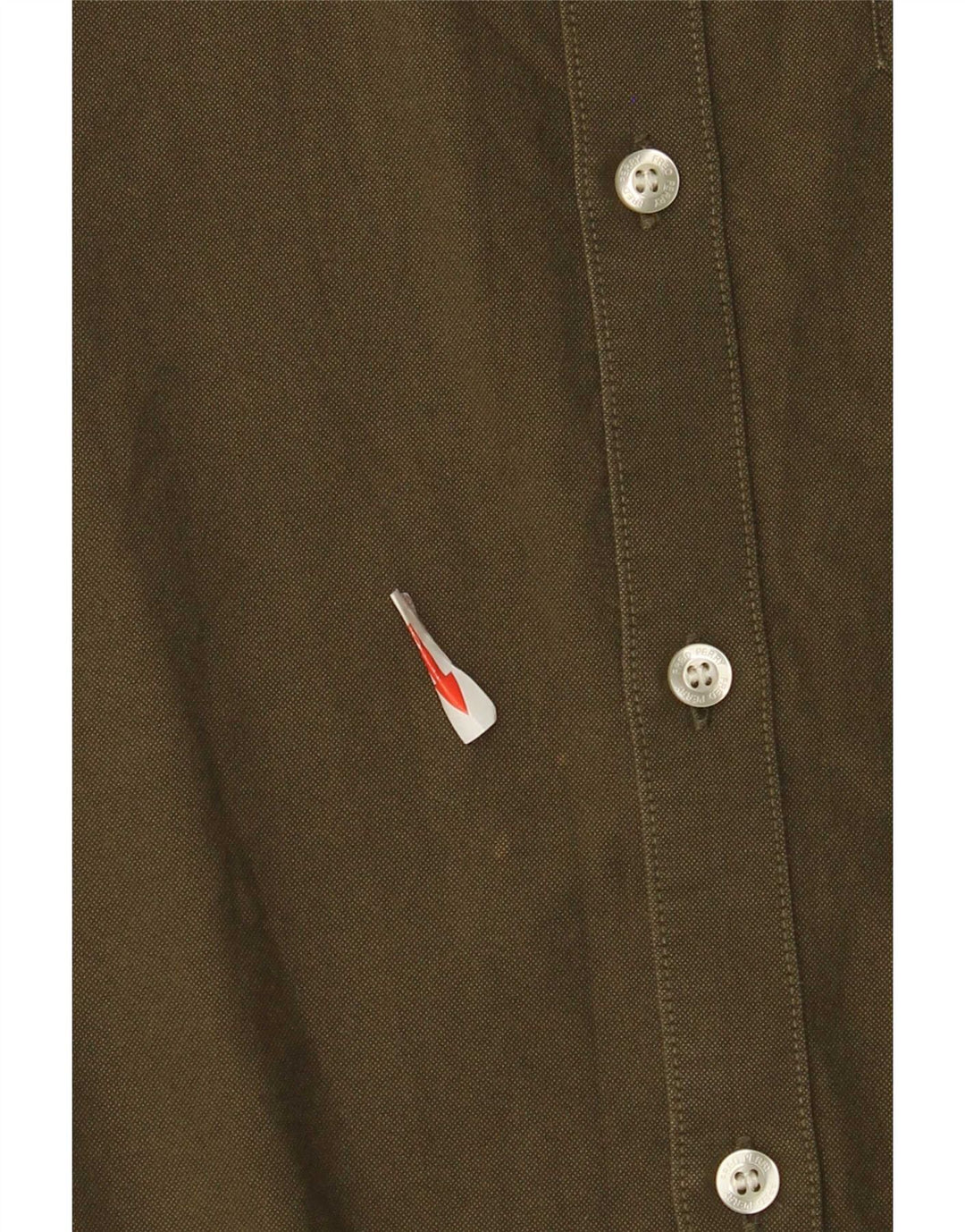 Мужская рубашка стандартного кроя с коротким рукавом Fred Perry, маленький зеленый хлопок