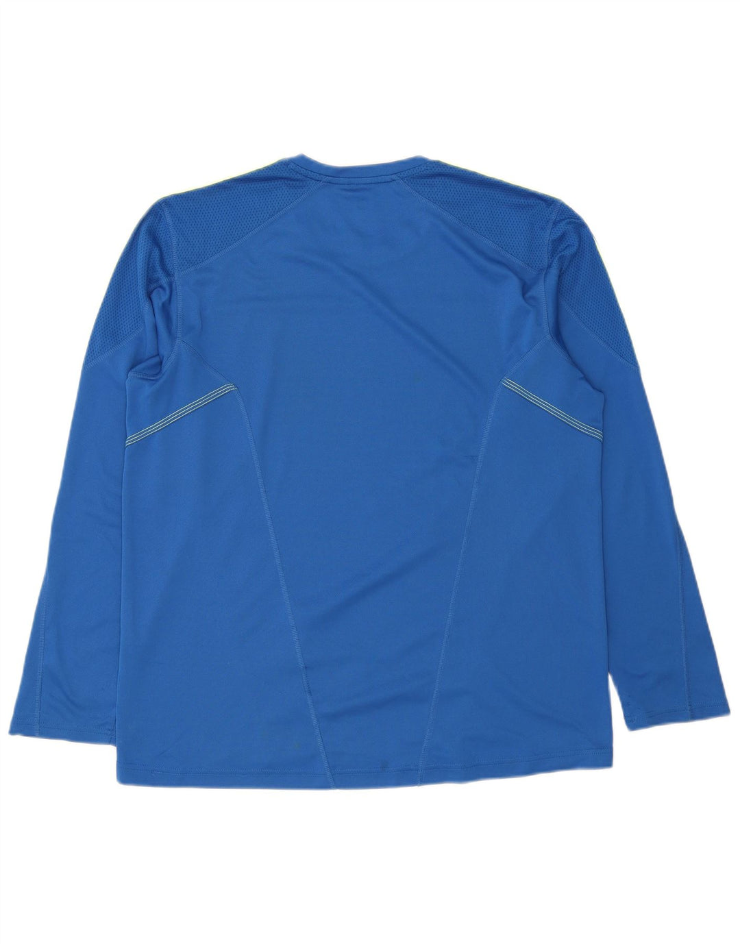 Мужской топ Adidas с длинным рукавом XL, синий полиэстер