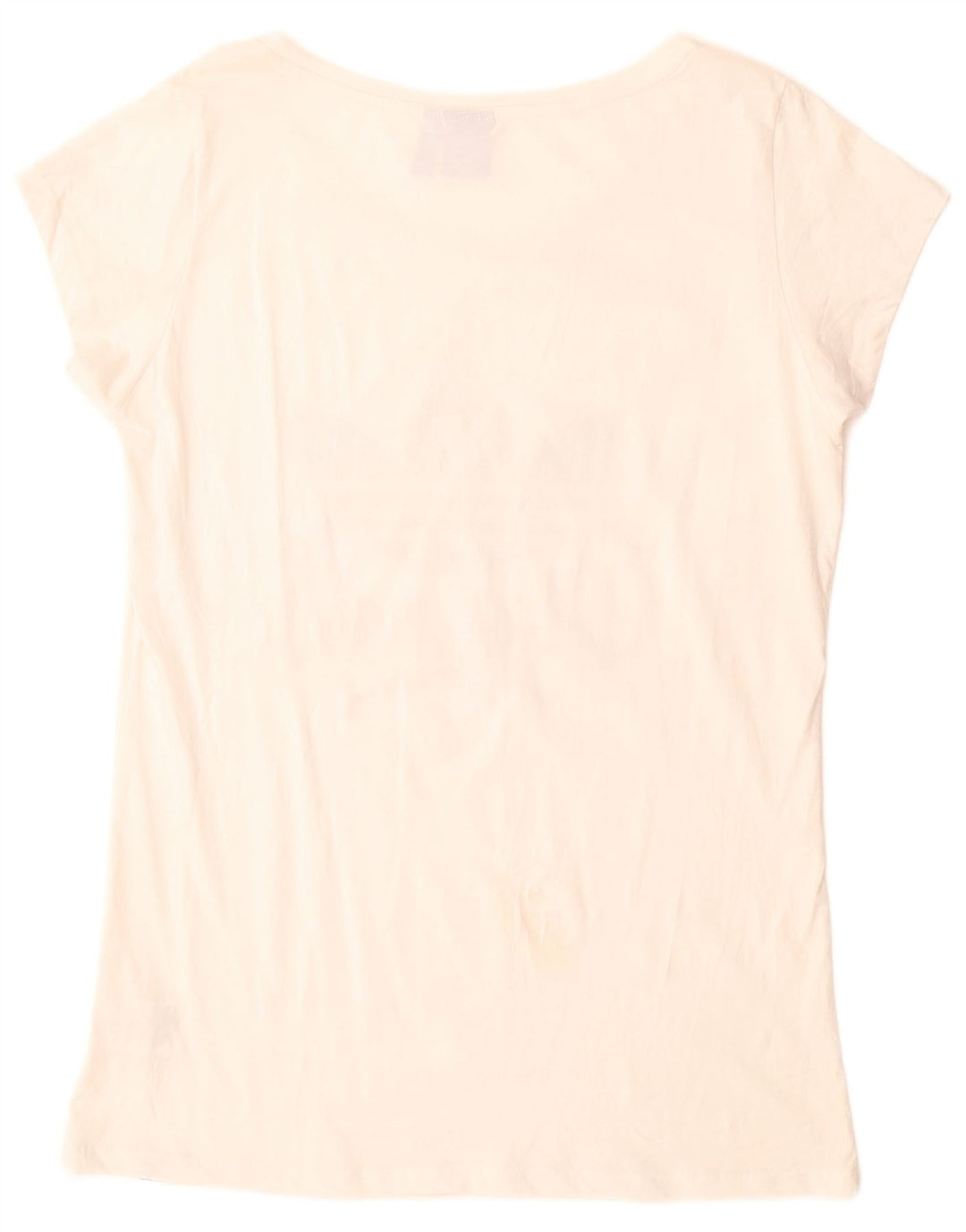 Женская удлиненная футболка с графическим рисунком ADIDAS UK 22 XL, белый хлопок