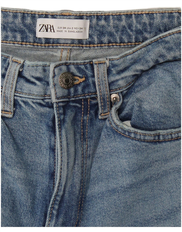 Женские джинсы Bootcut Zara EU 34 2XS W24 L26 синие