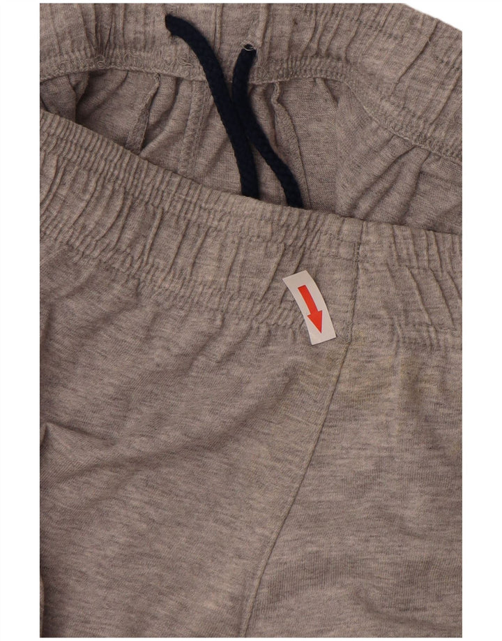 Спортивные шорты Adidas для мальчиков с рисунком 13-14 лет, серые, хлопковые