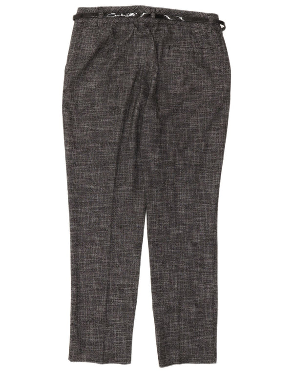 MONSOON Женские короткие повседневные брюки UK 10 Small W27 L28 Серые в крапинку