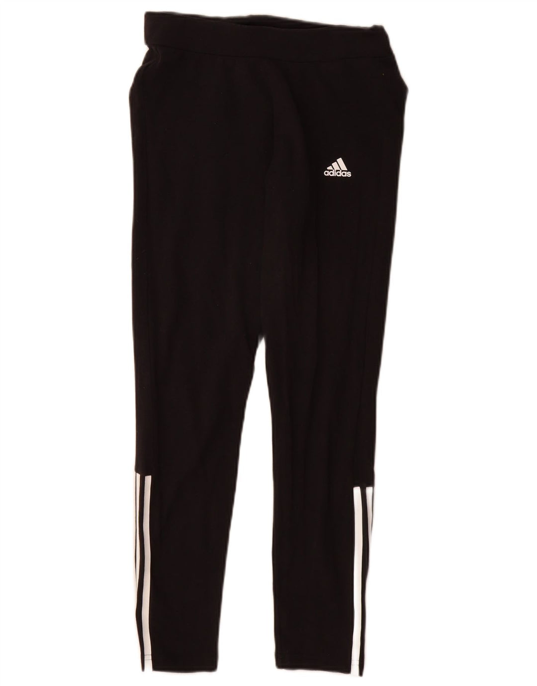 Женские леггинсы Adidas UK 8/10, маленькие, черные, хлопковые