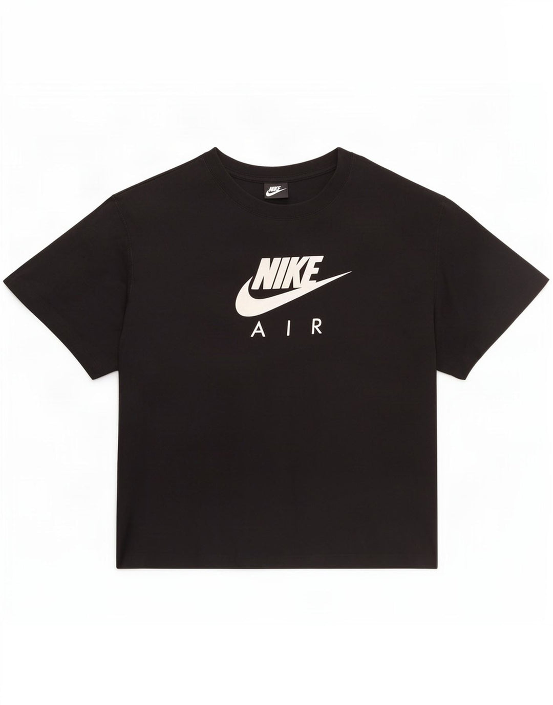 Женская футболка с графическим рисунком Nike Top UK 14, средний черный, хлопок