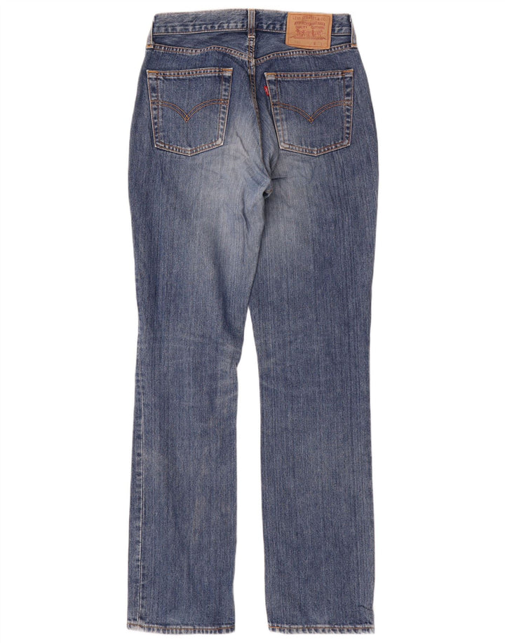 Женские прямые джинсы Levi's 595 W31 L34 синие, хлопок