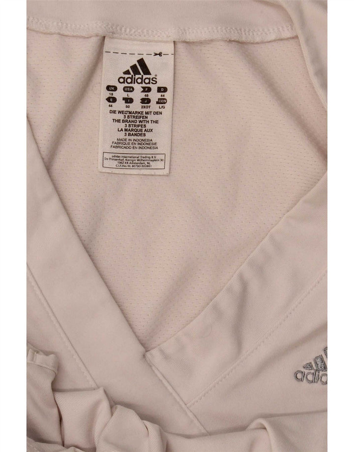 Женский жилет Adidas Climalite UK 18 XL Белый