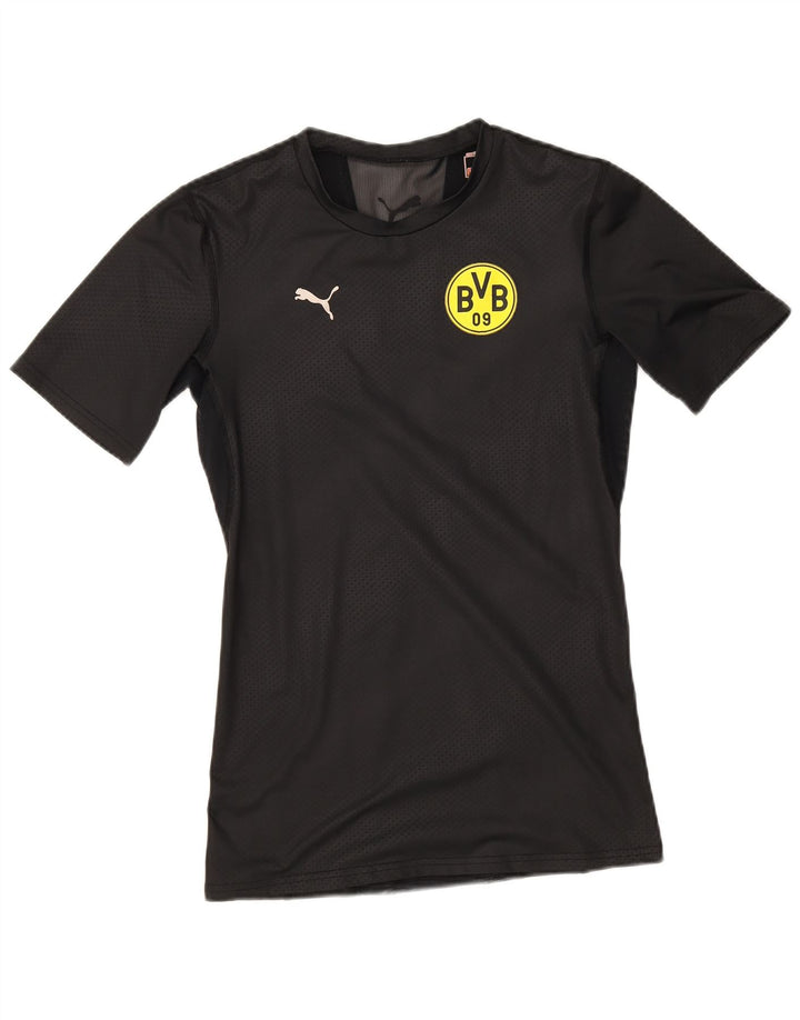 Мужская футболка с рисунком Puma BVB Dortmund, средний черный