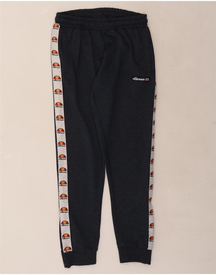 Мужские спортивные брюки Ellesse, джоггеры, средние, темно-синие, цветные блоки