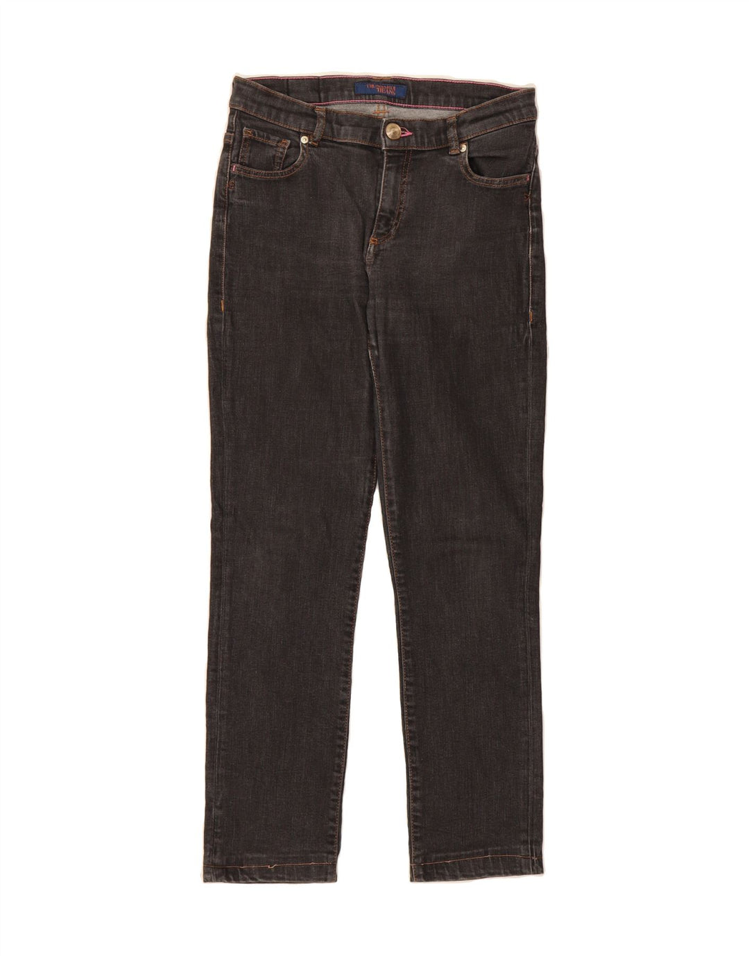 TRUSSARDI Womens Slim Jeans IT 41 Medium W27 L26 Grey Vintage Trussardi and Second-Hand Trussardi from Messina Hembry 