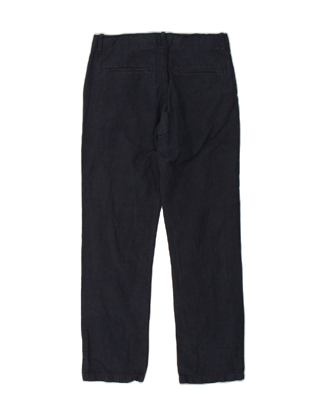 GAP Womens Straight Chino Trousers W30 L29 Navy Blue Flax | Vintage Gap | Thrift | Second-Hand Gap | Used Clothing | Messina Hembry 