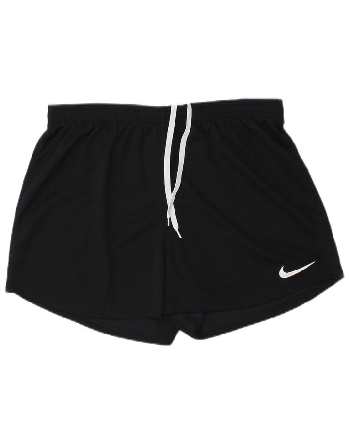 Мужские спортивные шорты Nike Dri Fit, средние черные