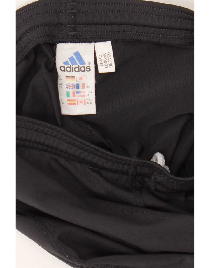 Женские леггинсы Adidas Climalite UK 10, маленькие, темно-синие, полиэстер