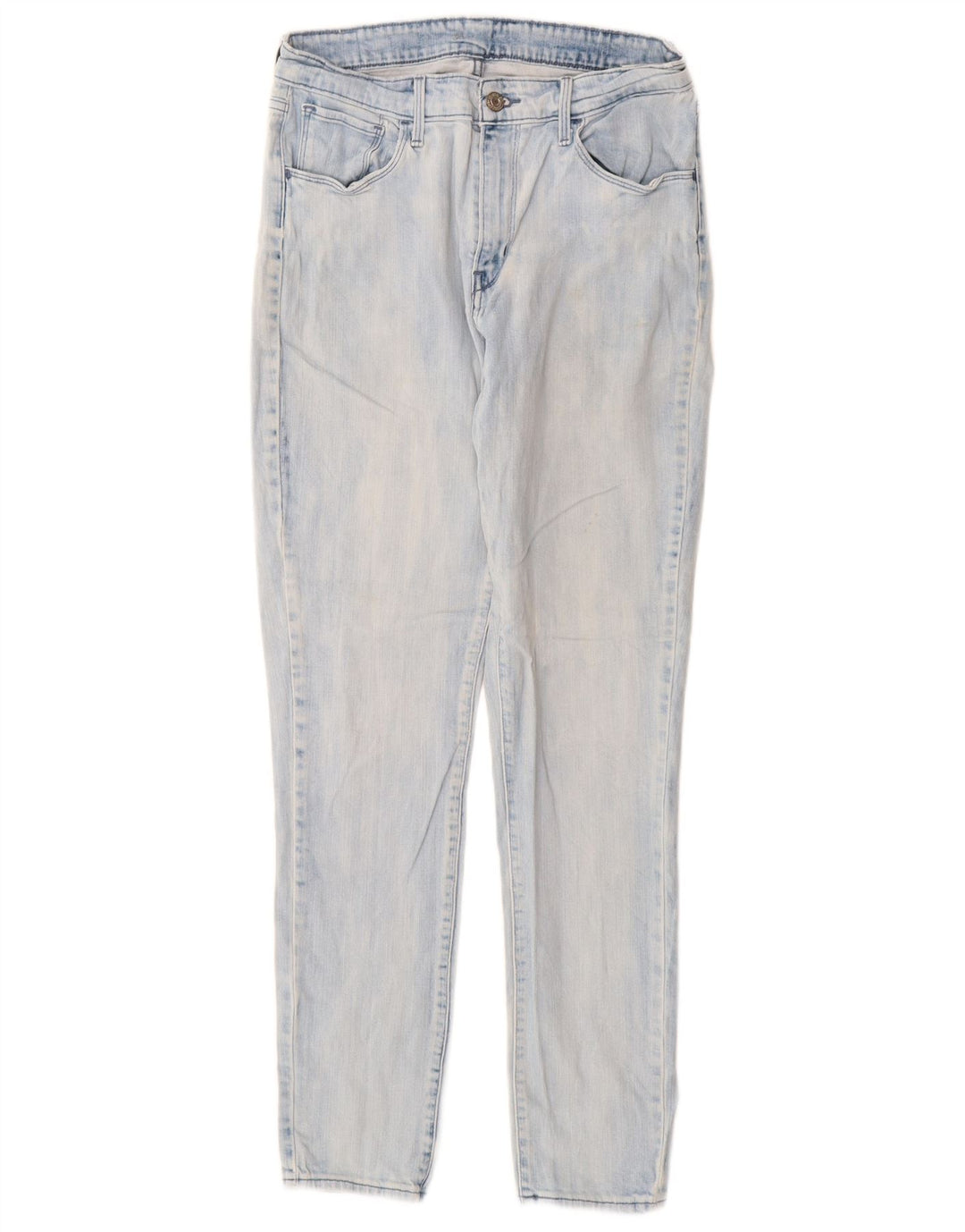 Женские узкие джинсы LEVI'S W30 L30 синие, хлопок