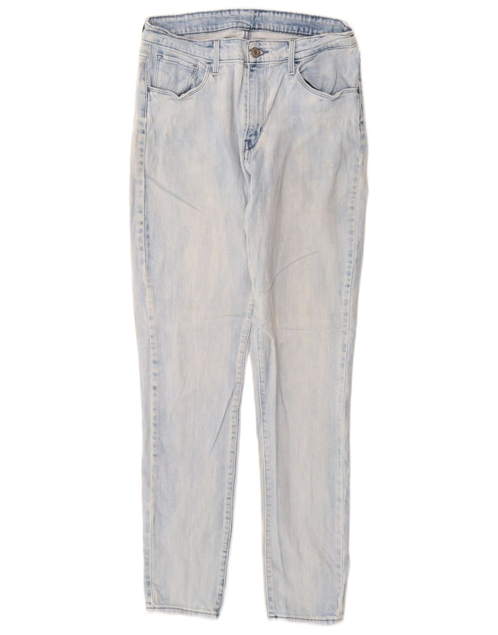 Женские узкие джинсы LEVI'S W30 L30 синие, хлопок