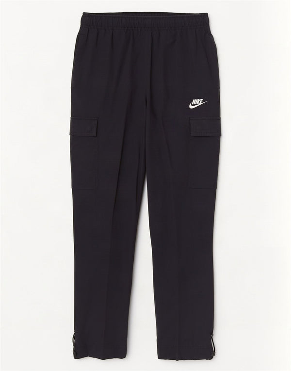 Мужские спортивные брюки-карго Nike, маленькие темно-синие, хлопковые