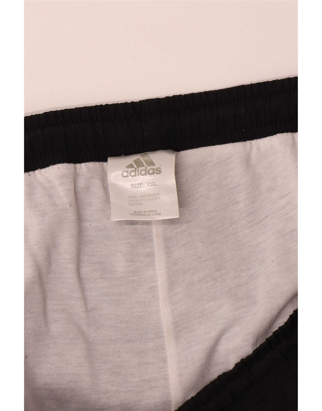 Мужские спортивные брюки Adidas 2XL черные из полиэстера