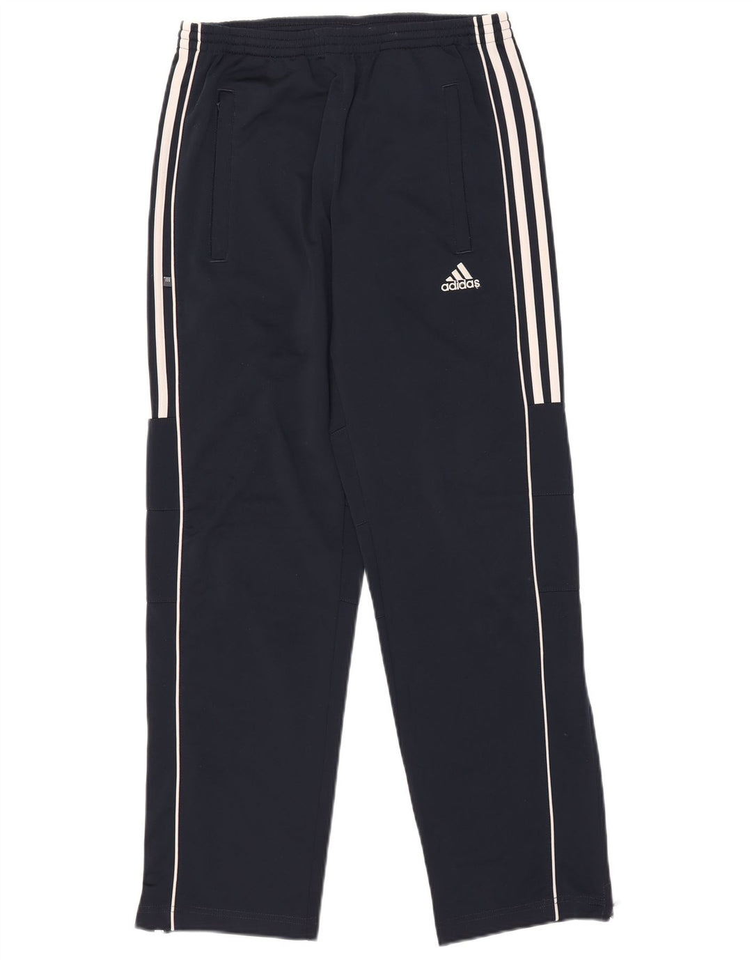 Спортивные брюки Adidas для мальчиков 13-14 лет, темно-синий, полиэстер