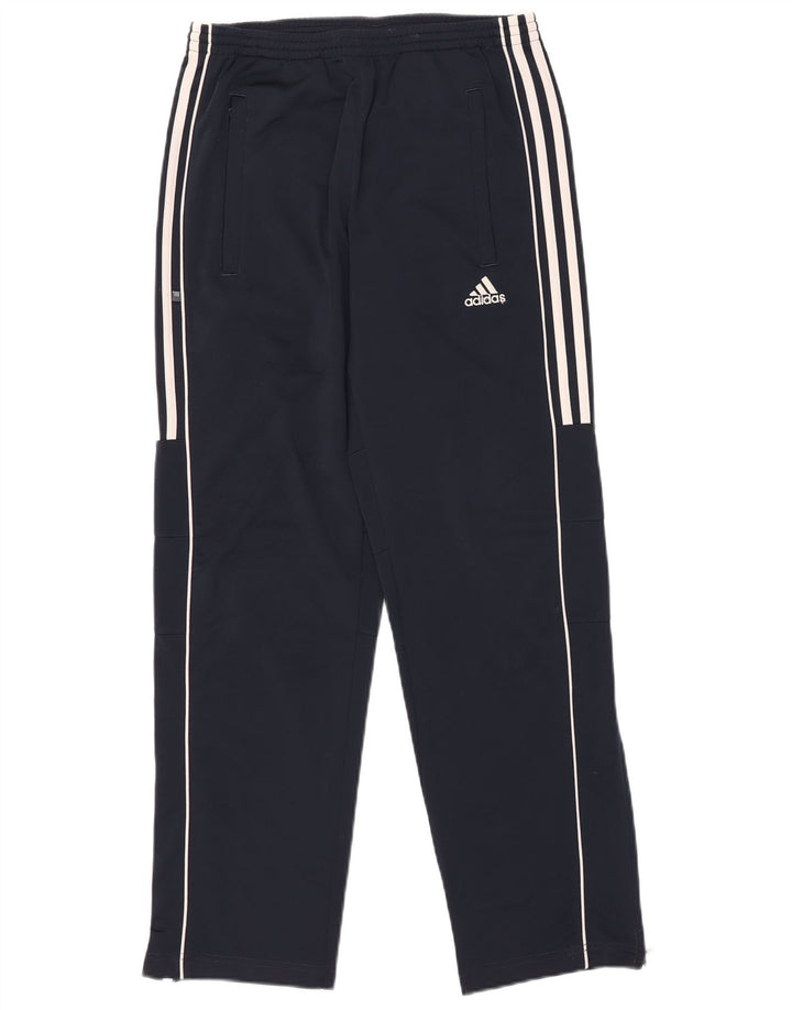 Спортивные брюки Adidas для мальчиков 13-14 лет, темно-синий, полиэстер
