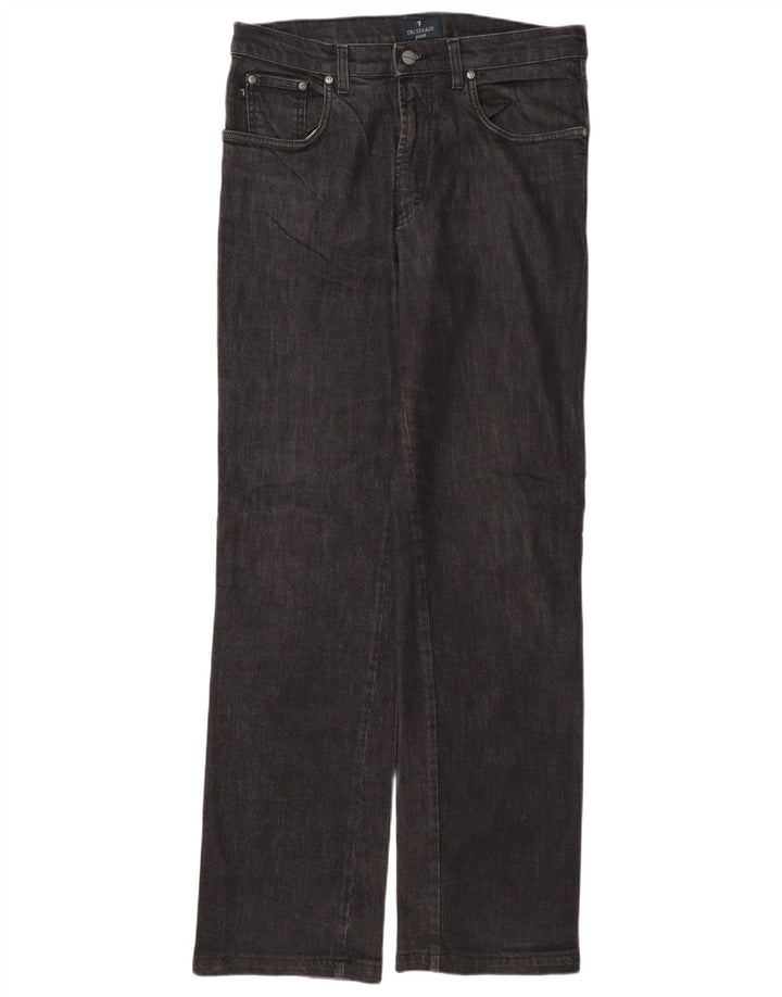 Мужские прямые джинсы Trussardi W34 L33 серые, хлопок