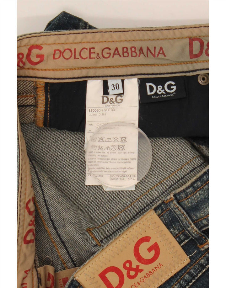 Dolce & Gabbana Женские джинсы Bootcut W30 L30 Синие, хлопок