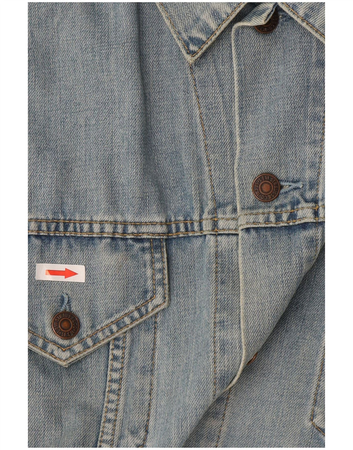 Мужская джинсовая куртка Levi's UK 40, большая синяя