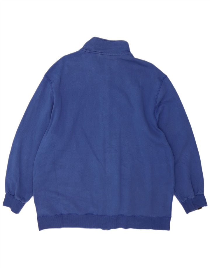 Мужской спортивный костюм Puma с рисунком, верхняя куртка 2XL, синий хлопок