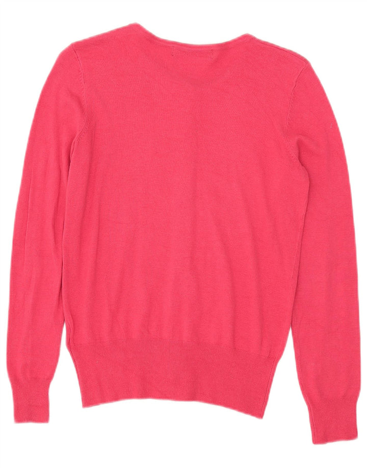 Женский кардиган Marks & Spencer, Великобритания, 8, маленький, розовый, вискоза