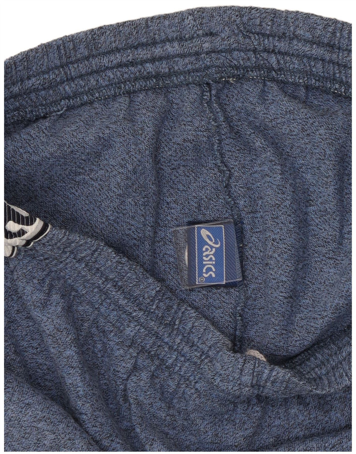 Мужские спортивные шорты с рисунком ASICS XL, хлопок с синими крапинками