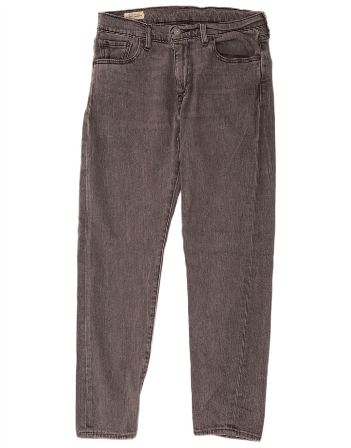 Мужские зауженные джинсы Levi's 512 W30 L30 серые, хлопок