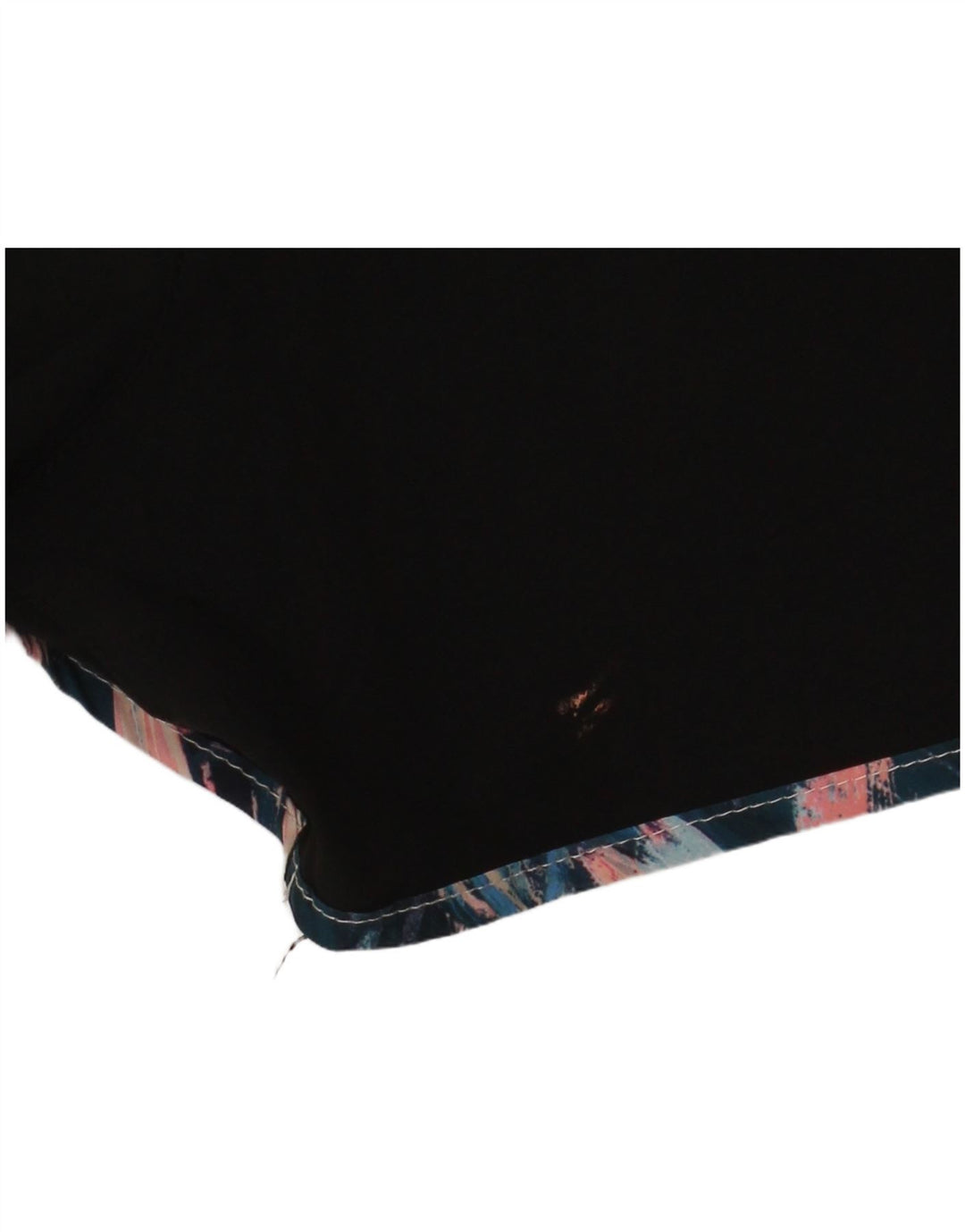 Женские спортивные шорты Nike Dri Fit UK 14, большие черные полиэстер с цветными блоками