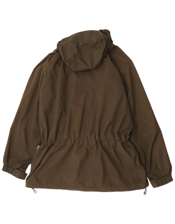 Berghaus Мужская дождевик с капюшоном UK 42 XL Хаки Нейлон