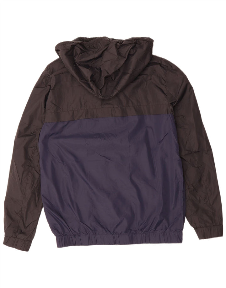 Мужская дождевик CALVIN KLEIN JEANS UK 38, средний синий с цветными блоками