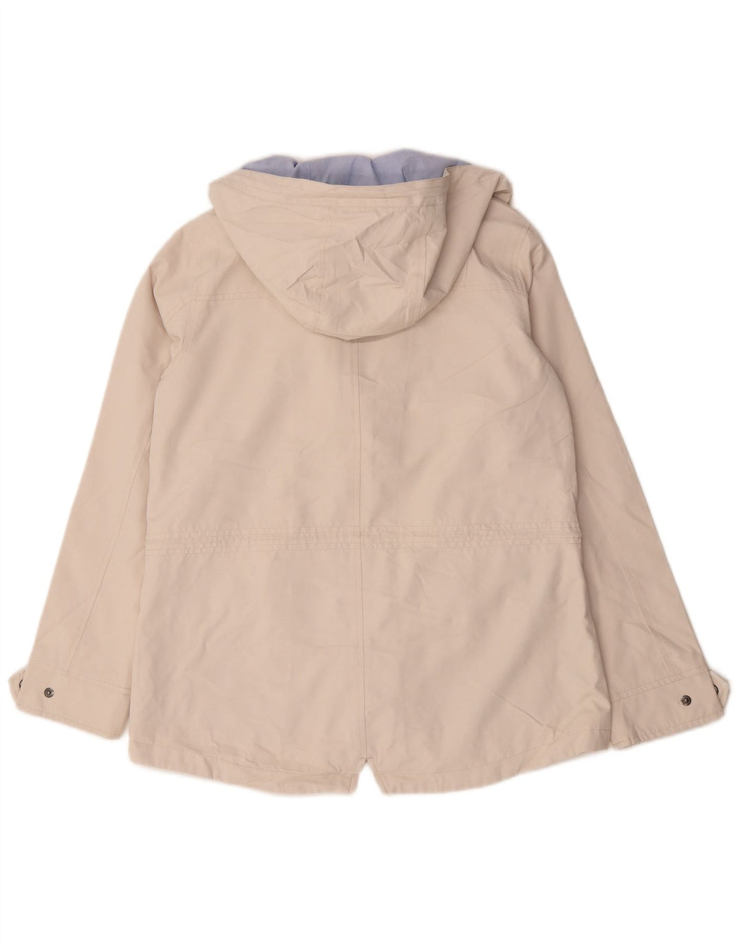 Crew Clothing Женская универсальная куртка с капюшоном UK 10, маленький белый полиэстер