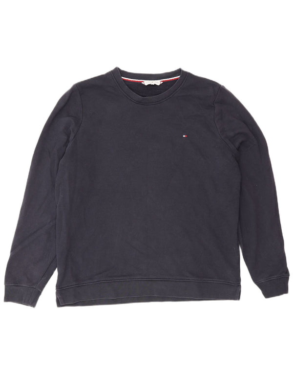 Мужской свитшот Tommy Hilfiger XL, темно-синий, хлопок