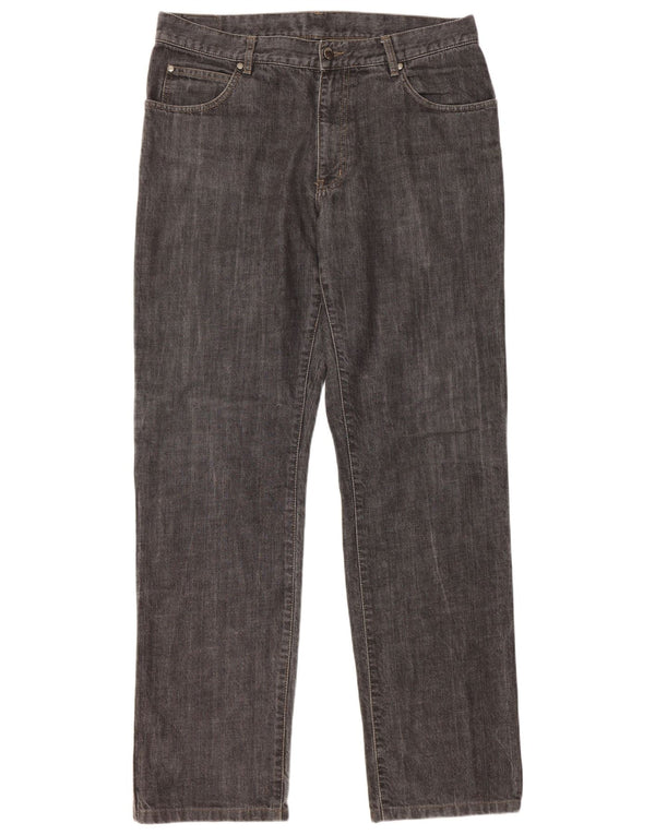 Мужские прямые джинсы Marina Yachting W36 L33, серые, хлопок