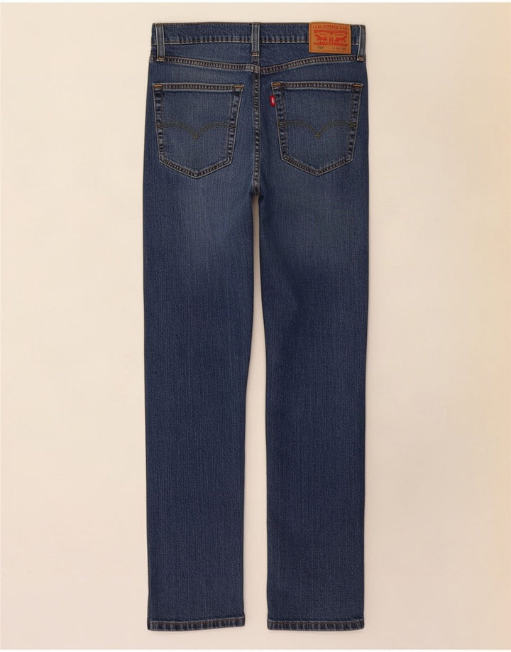 Мужские зауженные джинсы Levi's 502 W31 L32 синие, хлопок