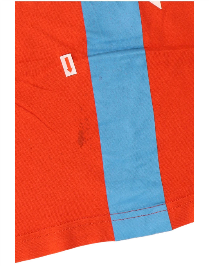 Мужская футболка с рисунком PUMA XL, оранжевый хлопок