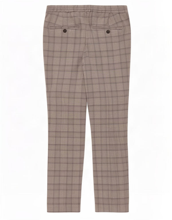 Мужские брюки-чиносы Zara Medium W31 L28 серые с узором 