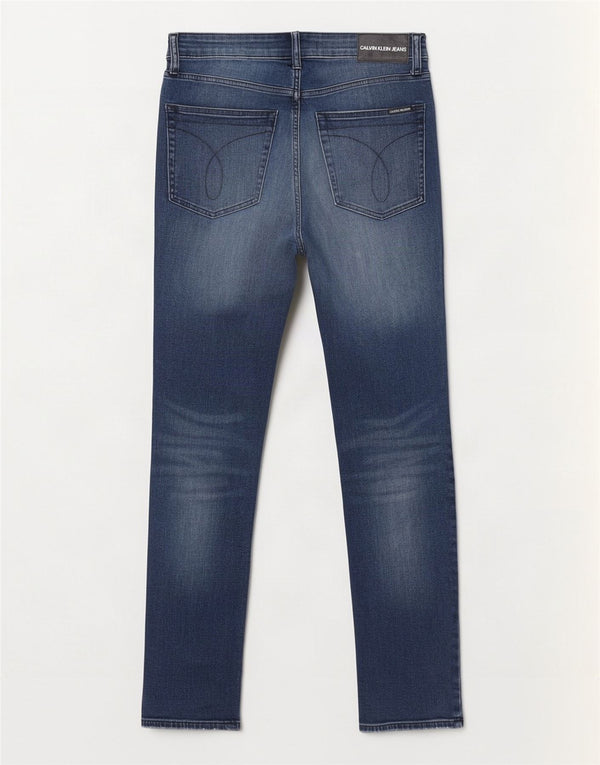 Женские узкие джинсы Calvin Klein W30 L32, синие, хлопок
