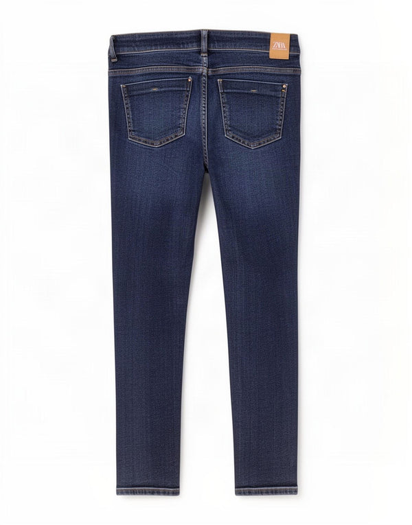 Zara Womens Skinny Jeans EU 40 Medium W30 L28 Navy Blue