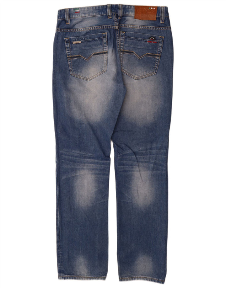 Мужские прямые джинсы Diesel W34 L32 синие