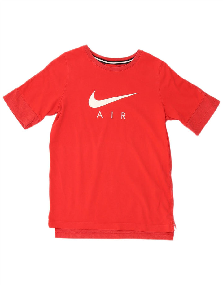 NIKE Boys Graphic T-Shirt Top 12-13 Years Large Red