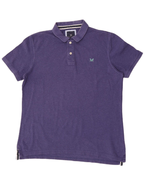 Мужская рубашка-поло Crew Clothing XL, темно-синяя