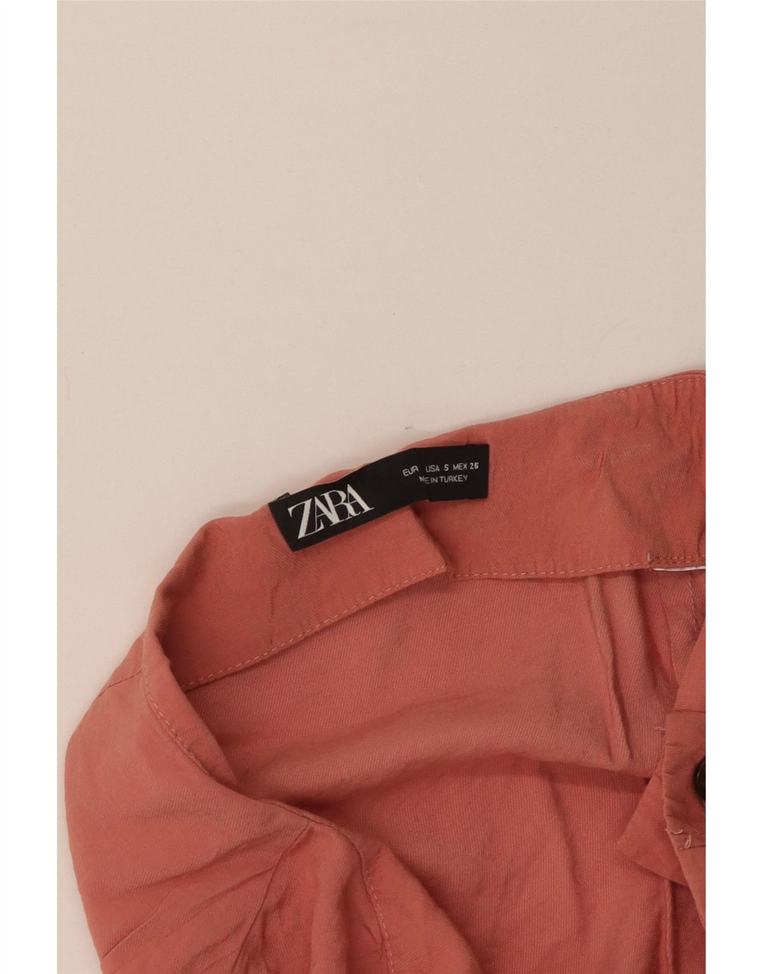 Женские шорты Zara UK 8, маленькие розовые